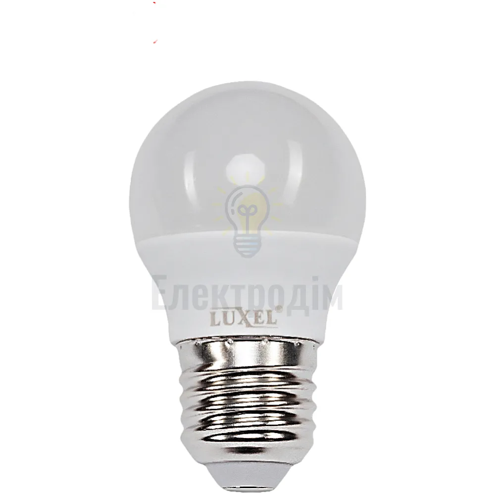 LUXEL Лампа LED шарик 7w E27 4000K 050-N 
