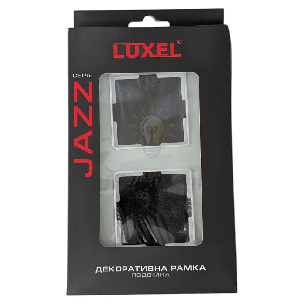 Рамка скляна горизонтальна подвійна apple white (білий) 0022  - фото 2