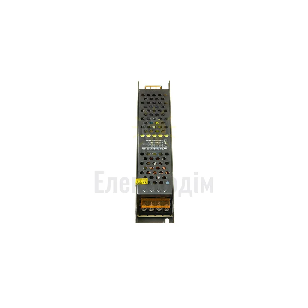 Блок  живлення 12В AVT Блок живлення AVT 20,8А - 250W 1019869  - фото 2