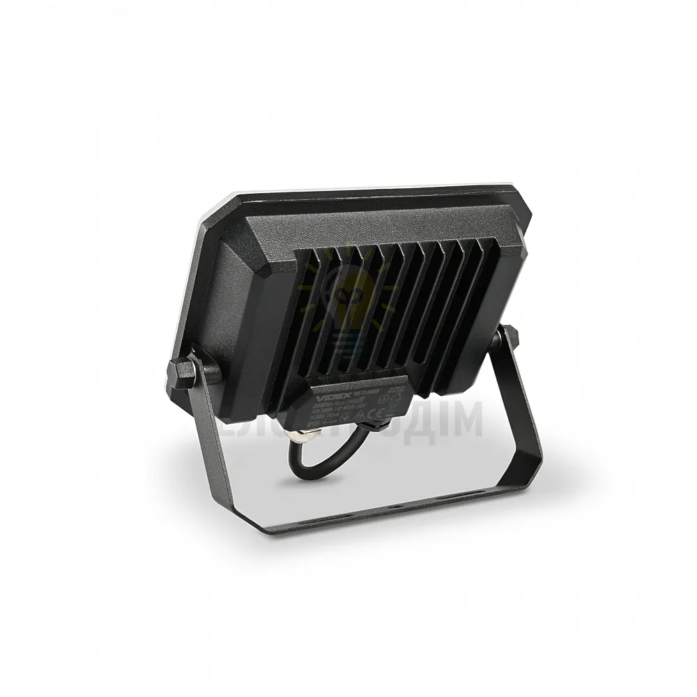 LED прожектор VIDEX F3 30W 5000K 220V Black VLE-F3-0305B  - фото 2