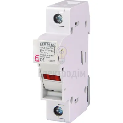 Тримач EFH 10 1P LED  25A 1000V DC 2540211 — купити в Електродім