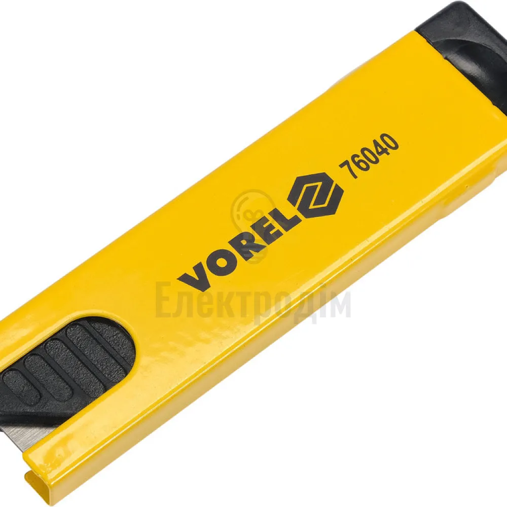 Ніж безпечний VOREL: 104x25x7 мм, лезо 40x20 мм 76040 98716  - фото 3