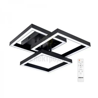 AL6493ARD 60W 1500Lm 3000K-6000K 415*360*135mm чорний URBAN B 80432 — купити в Електродім