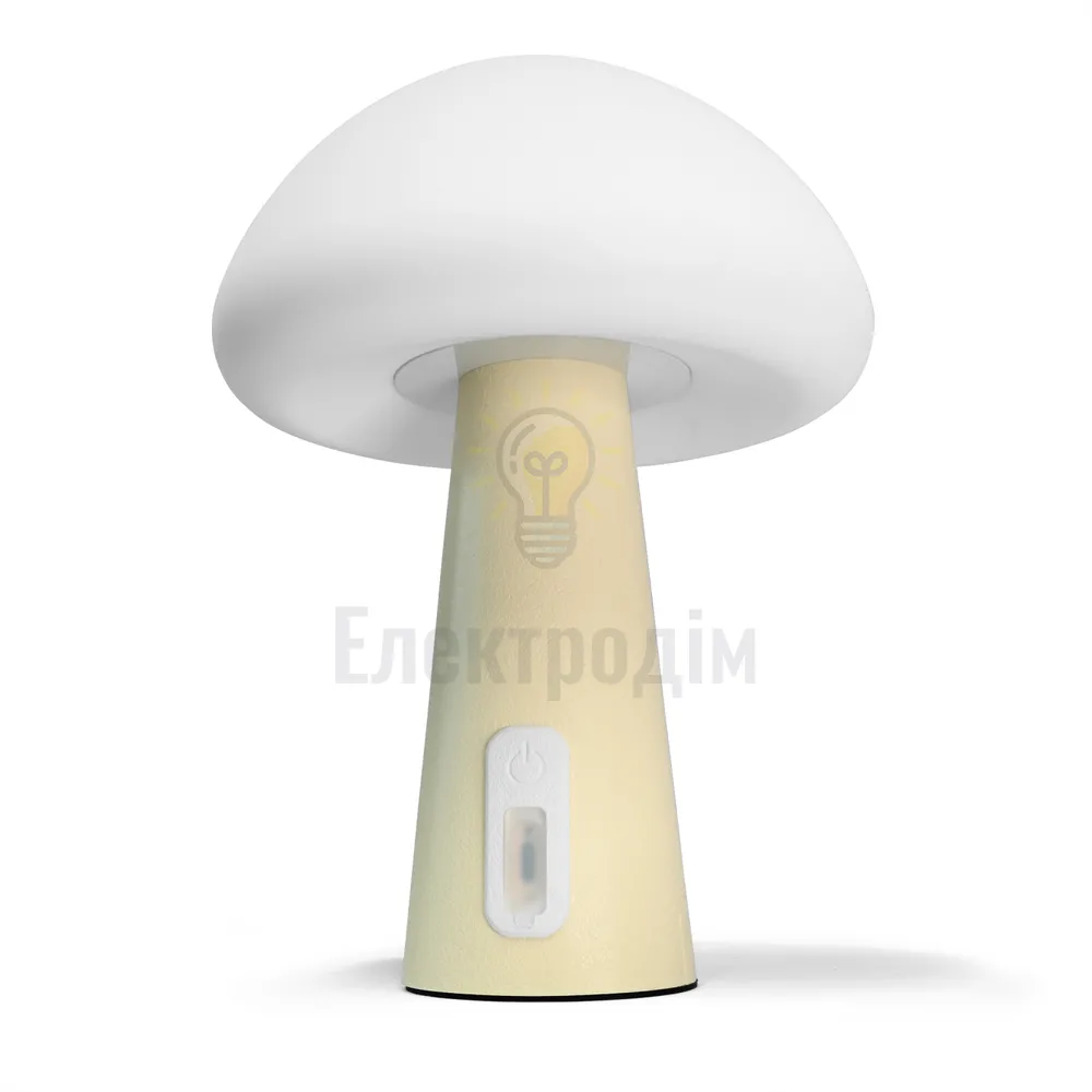 LED лампа настiльна з акумулятором VIDEX VL-TF25BG Beige VL-TF25BG  - фото 14