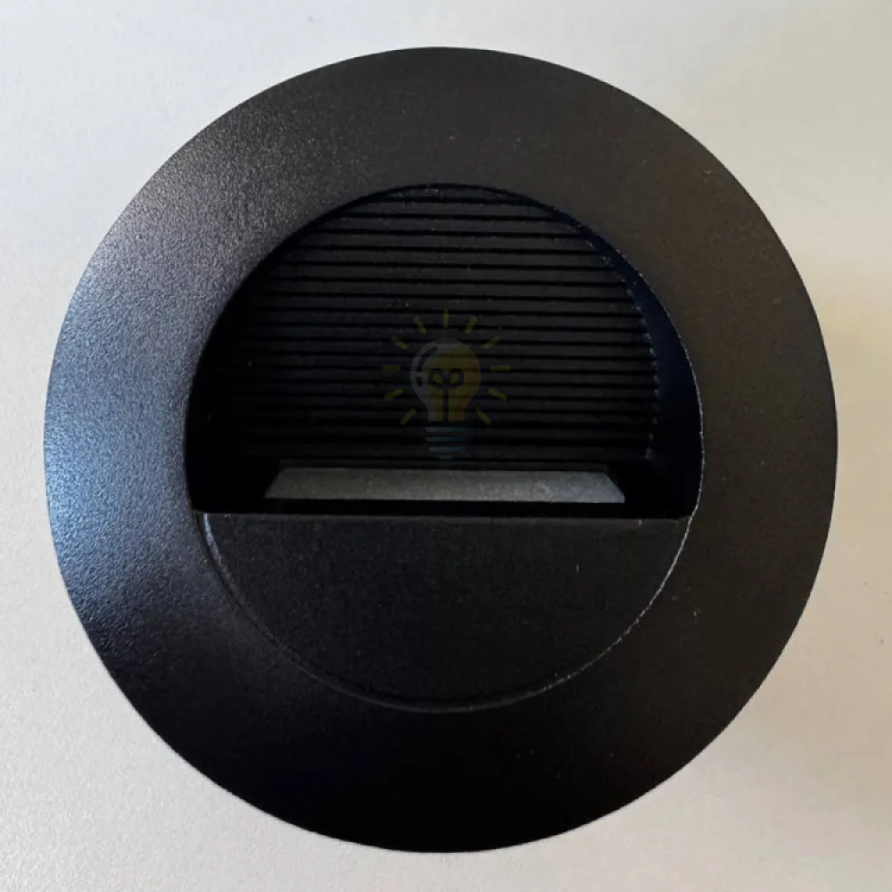 DH1020ARD 230V 3W 30Lm 3000K коло 84*47mm чорний IP54 80677  - фото 3