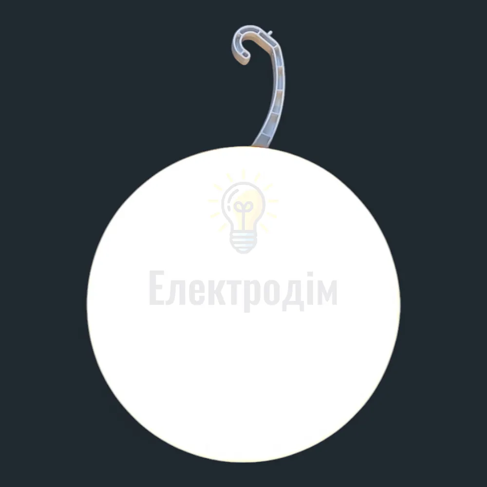 EL307 акум. світильник 14W, 158*54mm, 4*1500mAh (зм. акум. 18650), білий, LC 81168  - фото 15