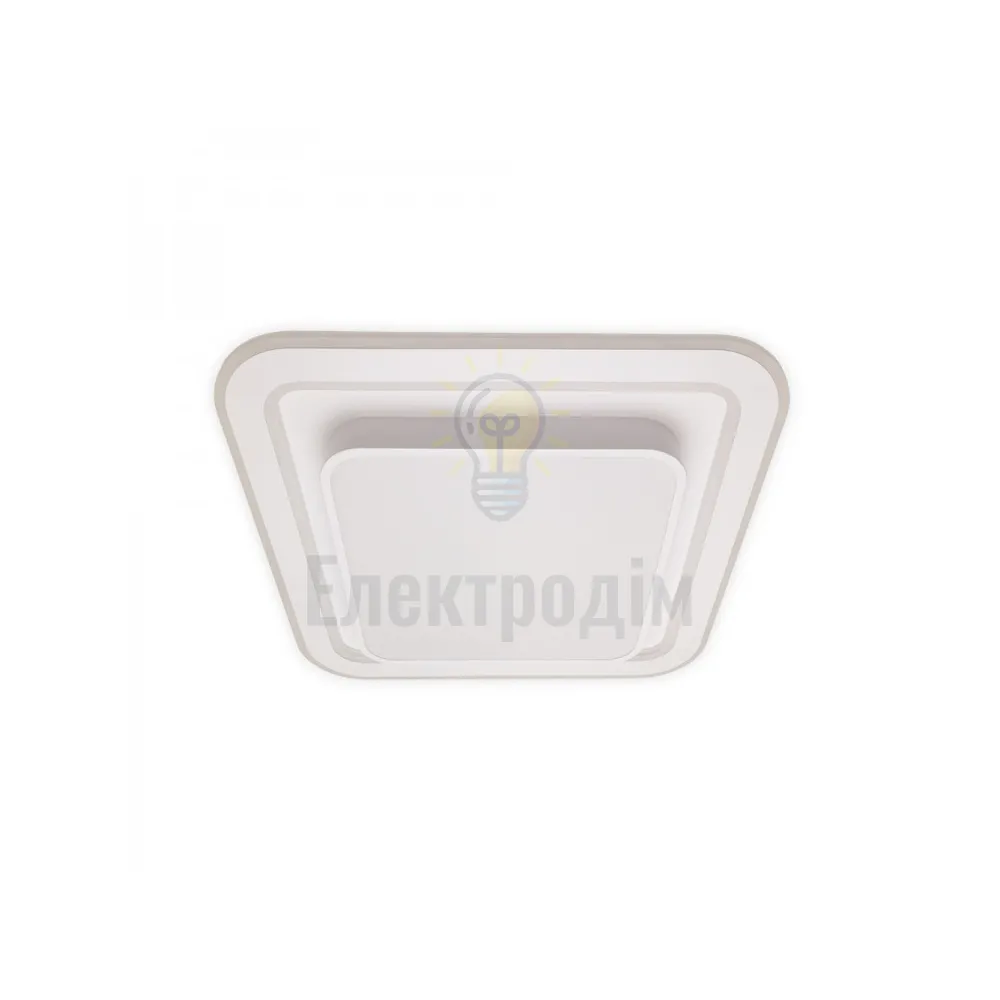 AL6400ARD 80W квадрат 6240Lm 3000K-6500K 480*480*70mm PEARL S 80242  - фото 3