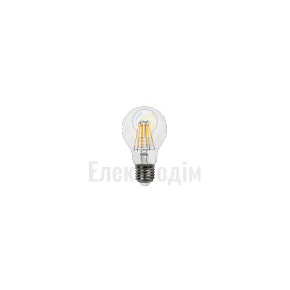 LUXEL filament Лампа A60 8w E27 2700K 072-H 