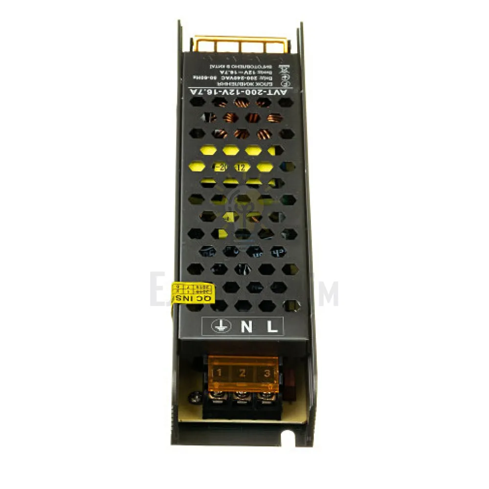 Блок  живлення 12В AVT IP20 12,5А - 150W 1019895  - фото 2