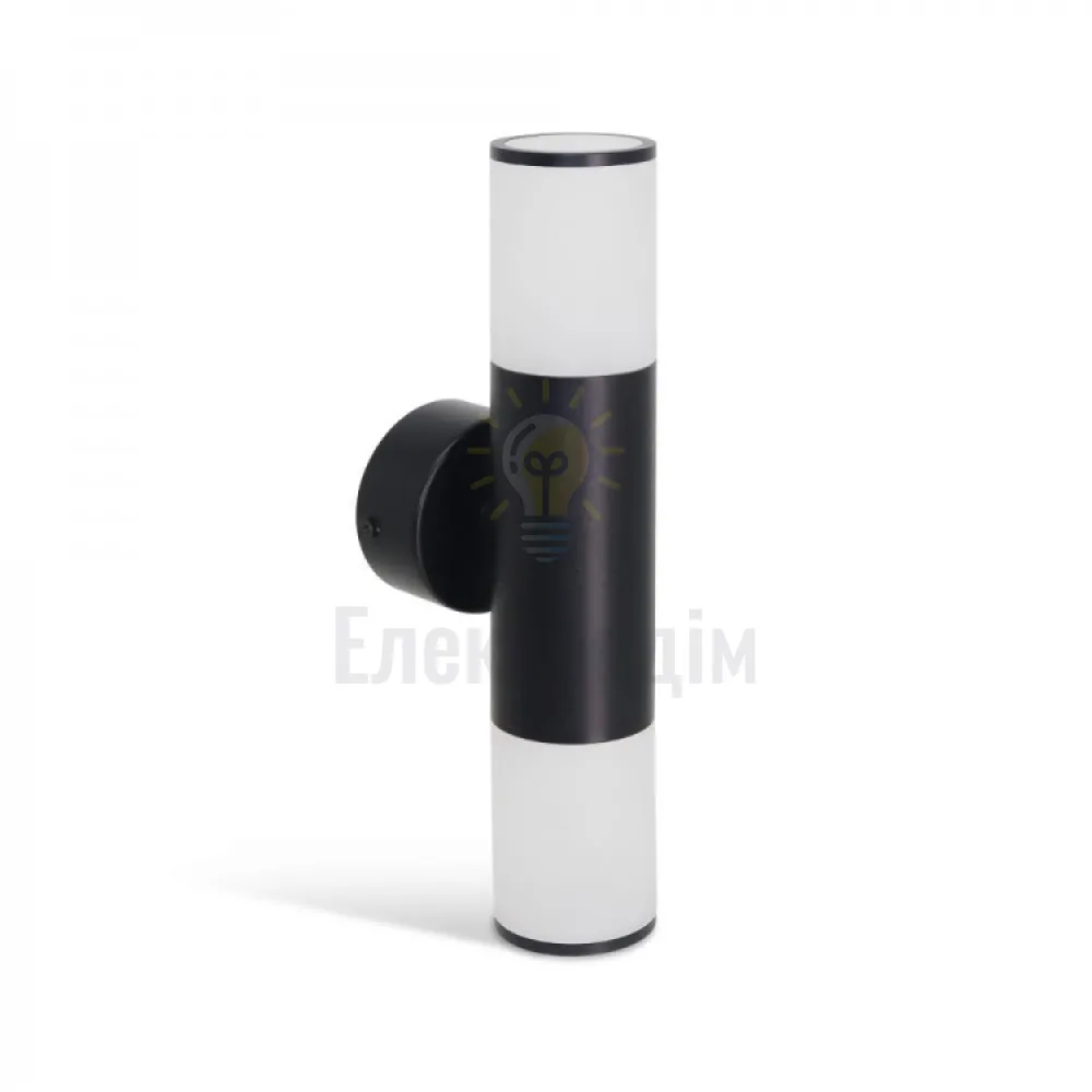 DH0142ARD 230V без лампи 2*GU10, чорний 60*107*305mm IP54 80265 