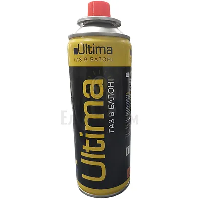 ULTIMA Газ в балоні 400мл (24шт/ящик) ПТ-2145 — купити в Електродім