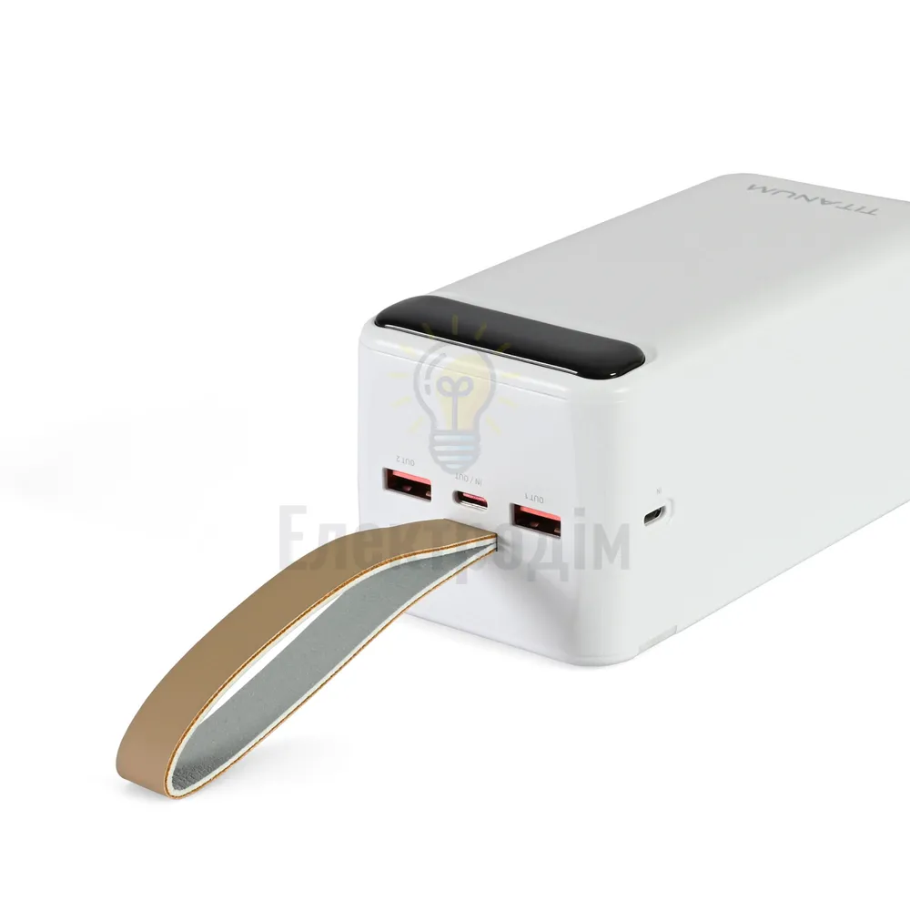 TITANUM  50000mAh 22.5W White QC+PD білий TPB-741S-W  - фото 2