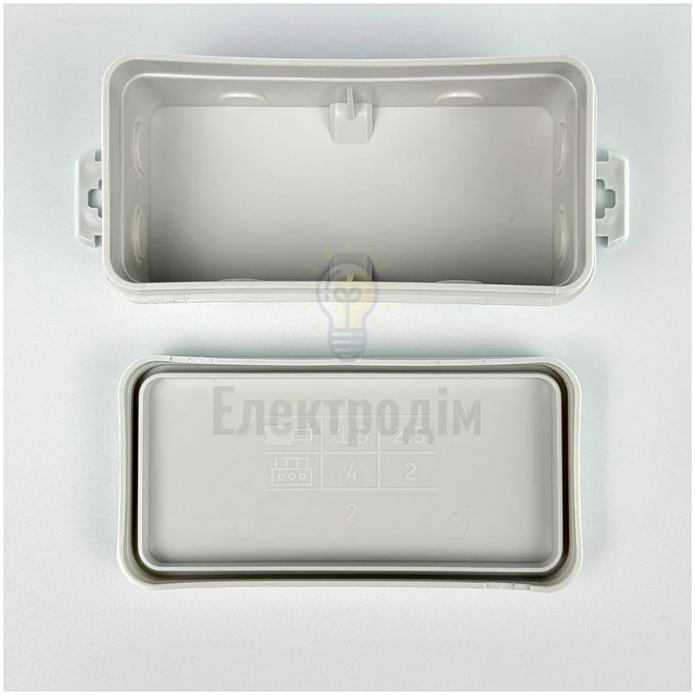 Коробка розподільча СКІМ 85х43х39 (K45B) сіра ІР44 B1102004  - фото 12