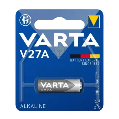 Батарейка VARTA Electronics А 27 (блістер-1 шт.) 4227101401 — купити в Електродім