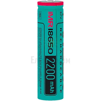 Акумулятор Videx Li-Ion 18650(високострумовий) 2200mAh bulk/1pc IMR18650/2200BLK — купити в Електродім