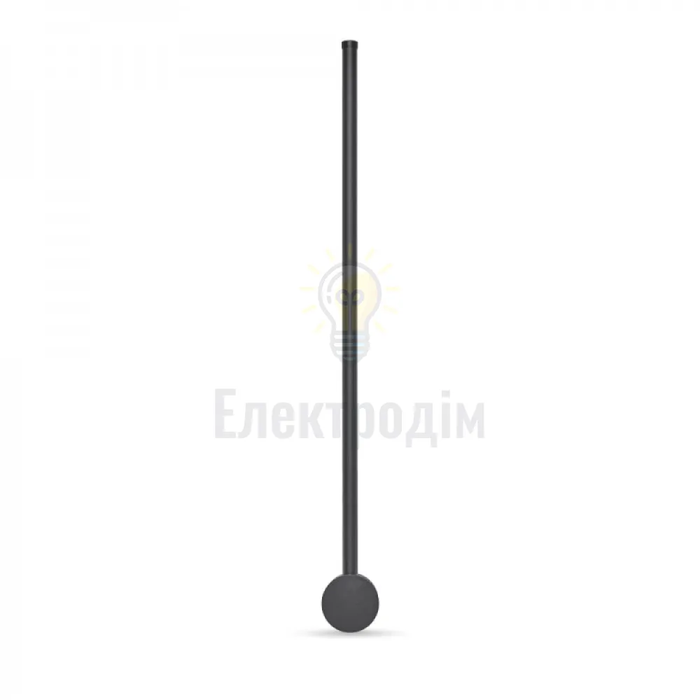 AL8120ARD 230V 10W, чорний 800LM 4000К 625*60*100mm IP20 80009 