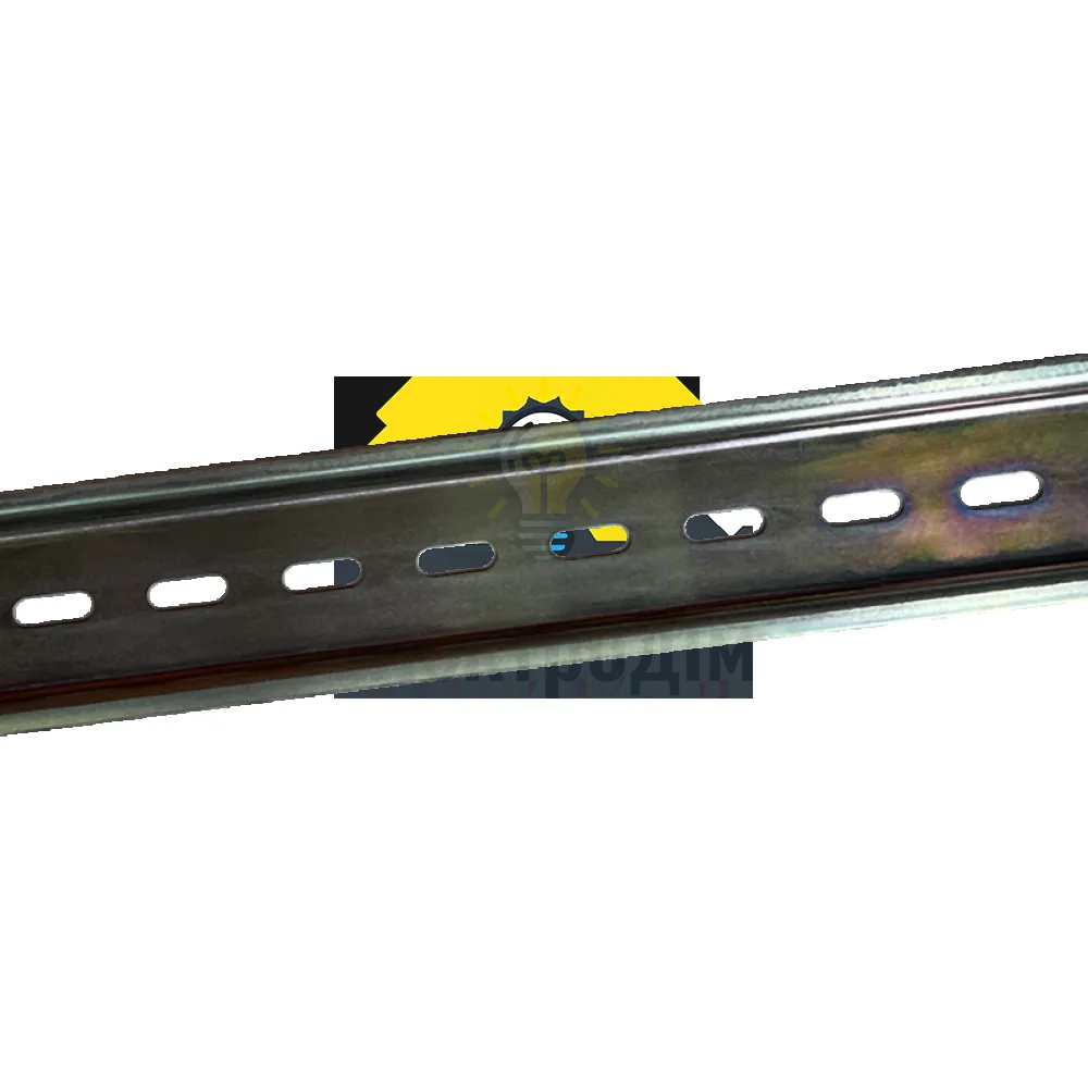 DIN Рейка DIN-рейка Промфактор FD 35x7.5 (0,8mm) з перфорацією 6x15 (300mm) FD080300 