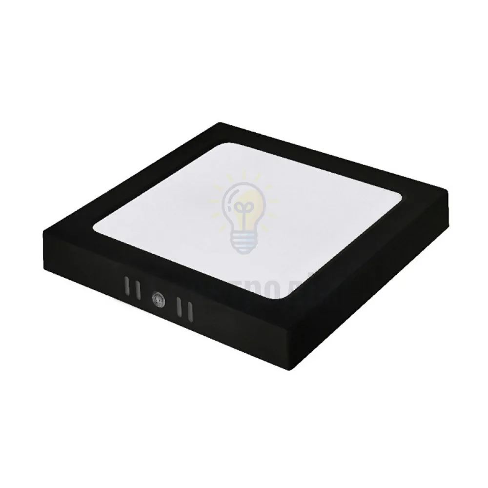 Світильник накладний LED 18W 3CCT 1660Lm ІР20 чорний квадрат 016-084-0018-020 