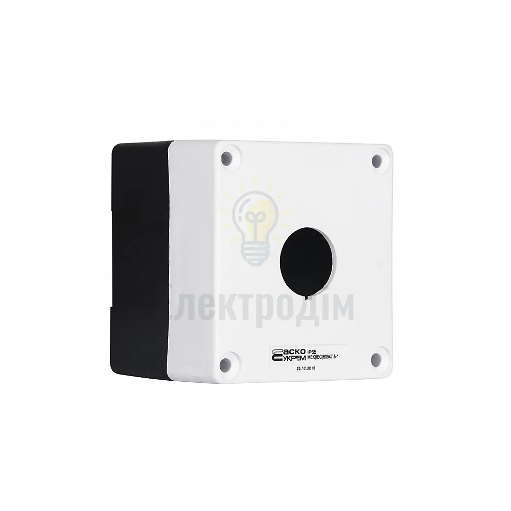 Корпус АСКО HJ9-1 1-місний жовтий A0140020033 