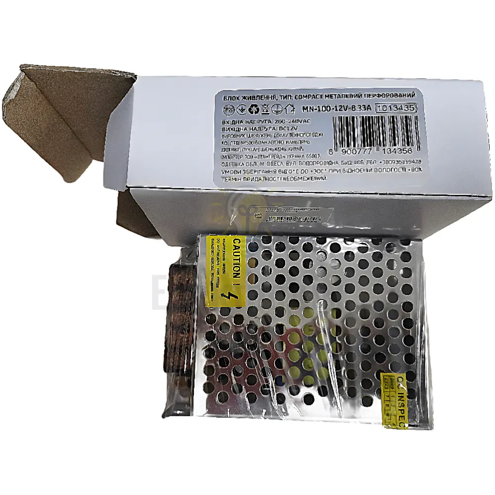 Блок  живлення 12В MN Блок живлення MN 8.3 А - 100W 1013435 