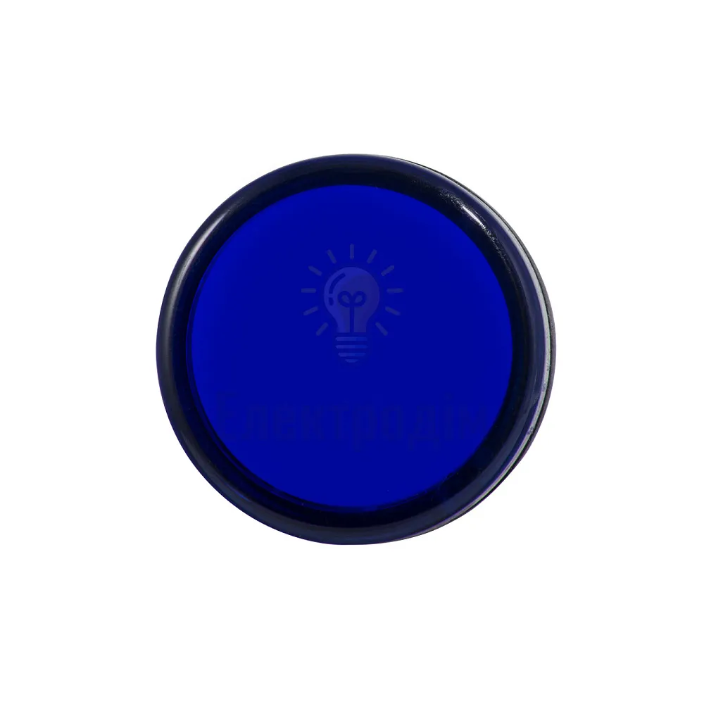 Світлосигнальна арматура АСКО AD22-22DS 220V AC синя A0140030152  - фото 1
