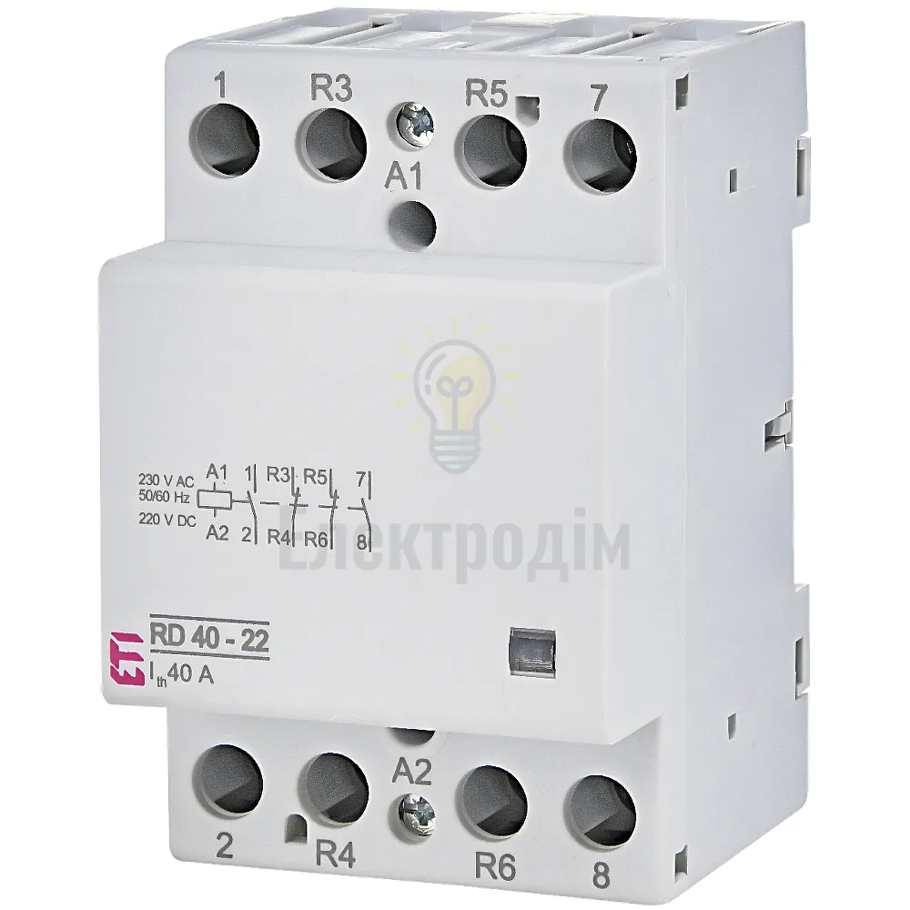 Контактор модульний RD 40-22 230V AC/DC 2464022 Словенія 