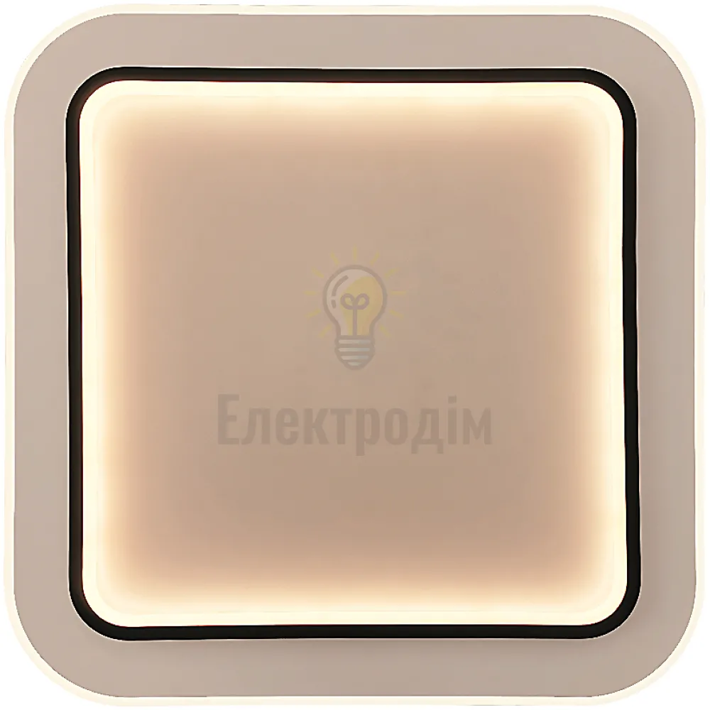 LED світильник VELMAX V-СL-MIRAY-S, max 80W, 3000K-6500K, 4800Lm, пульт ДК 23-44-44 