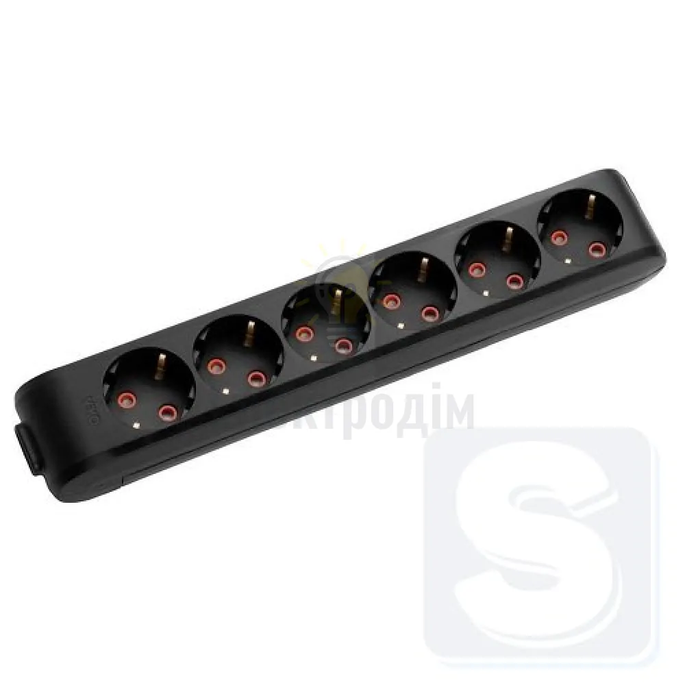 Колодка Vi-Ko Multi-Let Чорна 6 з/заз 90134600 