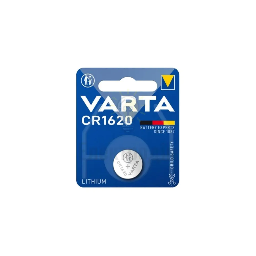 Батарейка VARTA CR 1620 (блистер-1 шт.) 6620101401 