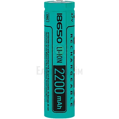 Акумулятор Videx літій-іонний 18650(без захисту) 2200mAh bulk/1шт 18650/2200/1B — купити в Електродім