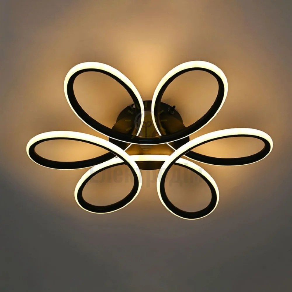 AL6520-1ARD 65W 3380Lm 3000K-6000K 420*110mm чорний LUCE 80492  - фото 1