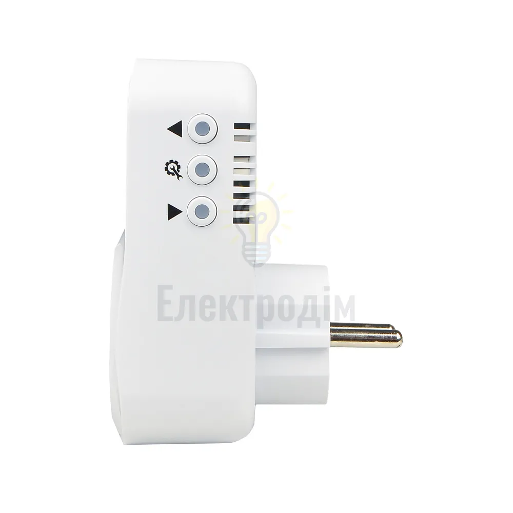 Реле контролю напруги розеткове АСКО URate S-16  AC 230V 16A A0010230004  - фото 1