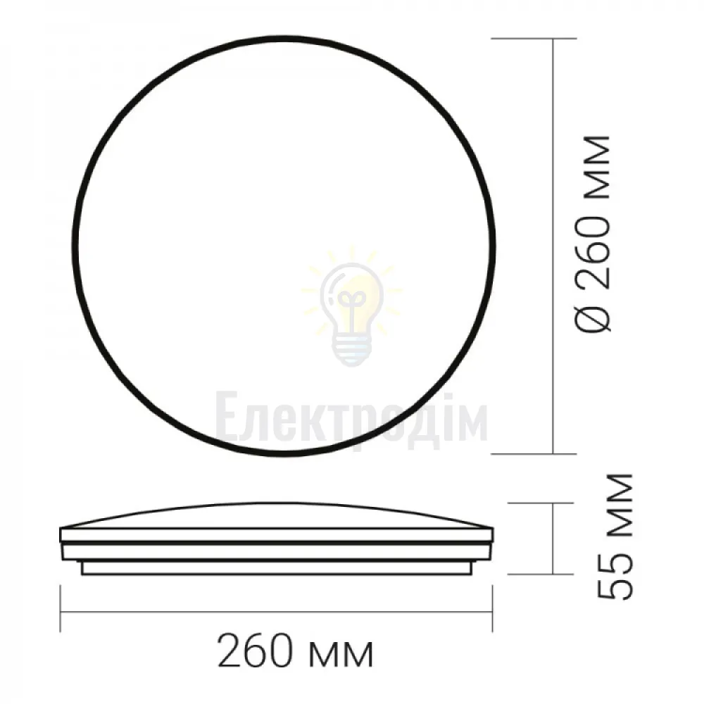 AL575ARD 18W коло накладний зірк. небо 1300Lm 5000K 260*55mm SILVER 80694  - фото 6