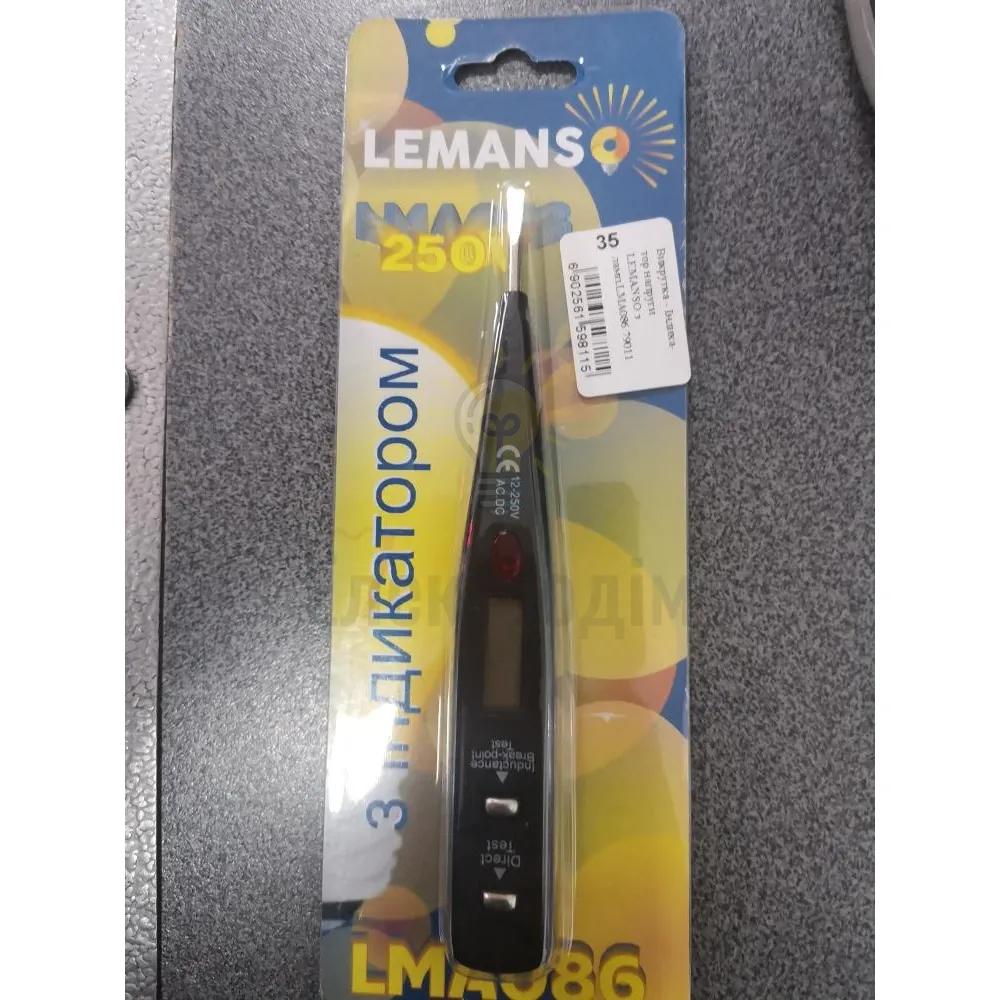 Викрутка - Індикатор напруги LEMANSO з ламп.LMA086 79011 
