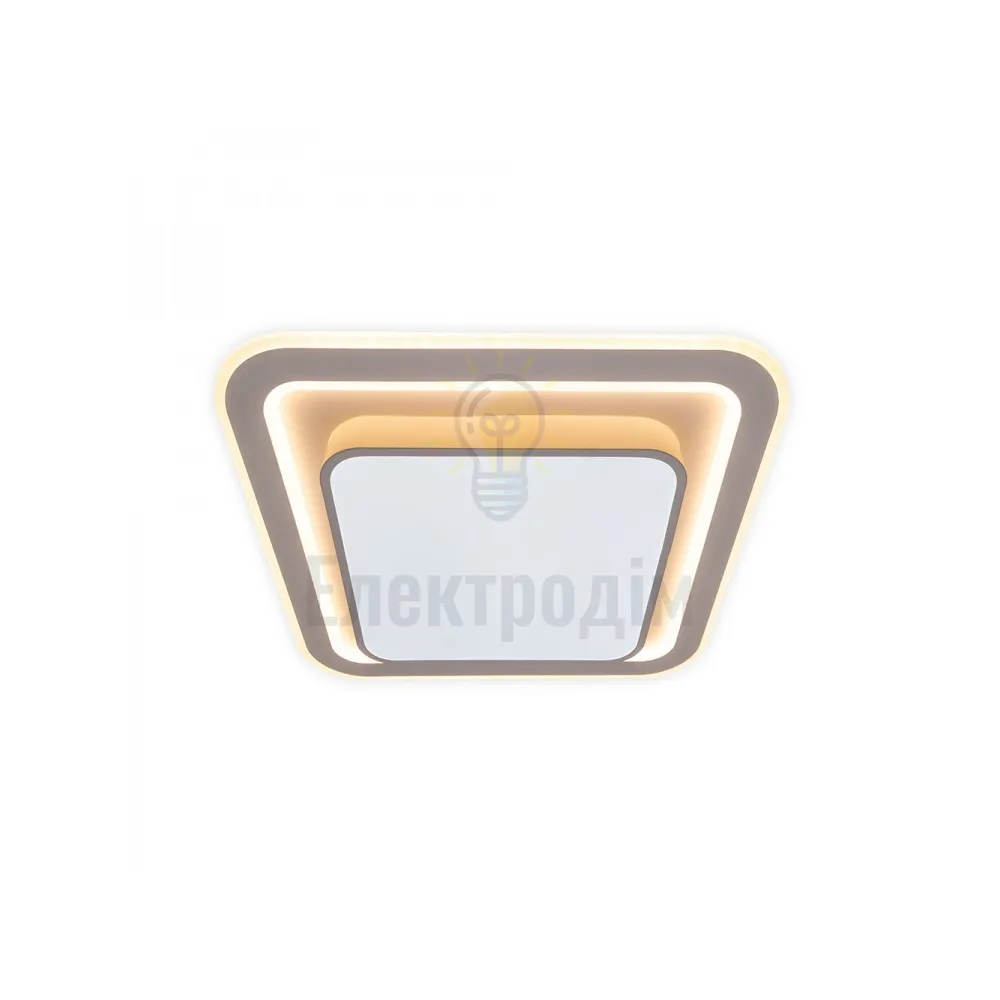 AL6400ARD 80W квадрат 6240Lm 3000K-6500K 480*480*70mm PEARL S 80242  - фото 4