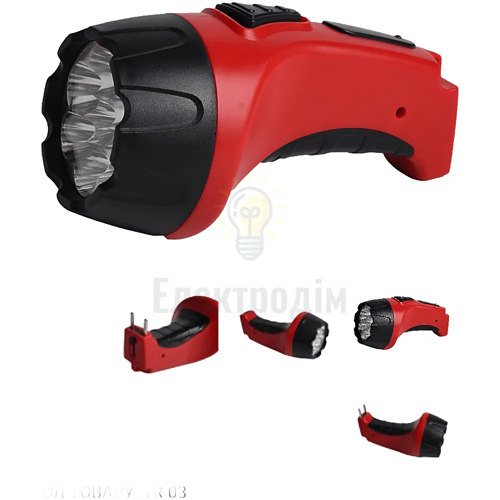 Свiтлодiодний лiхтар 15 led  IP20 3 режими TR-03 Luxel 