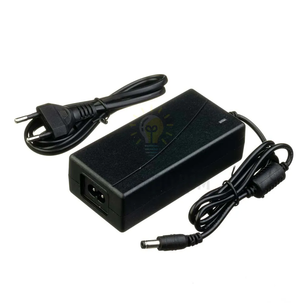 Блок  живлення 12В пластик 5А - 60W пластик 1022855 