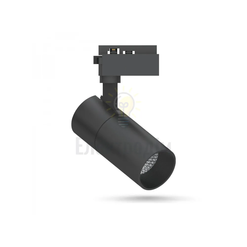 Світильник трековий AL140 COB 20W 1600LM 4000K IP40 чорний 65*150*140мм 41612  - фото 2