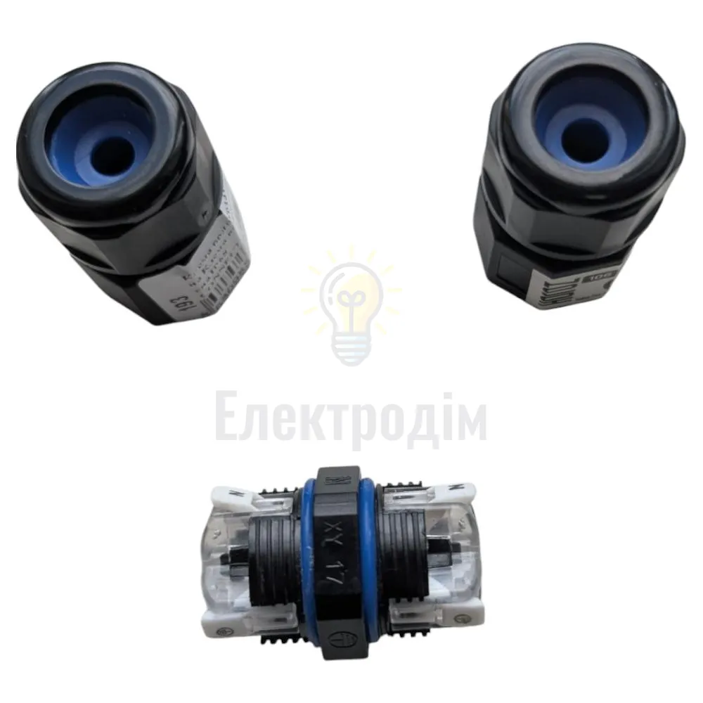 Клема вологозахистна Клема вологозахисна IP68 CONNECTOR-1 HOROZ ELECTRIC 106-004-0001-010  - фото 2