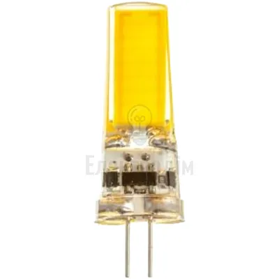 201/1 SIV-G4-12V-Silicon-5W-4500K cob2508 Светодиодная лампа SIVIO 1019283 — купити в Електродім