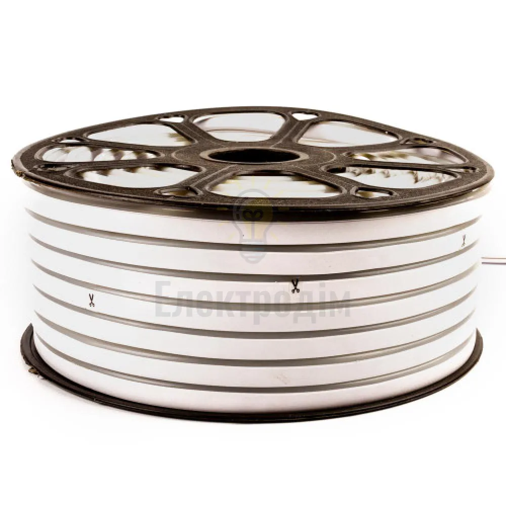 LED НЕОН Неонова стрічка світлодіодна біла нейтральна 12V 6х12 AVT-smd2835 120LED/м 13Вт/м IP65 1018080  - фото 1