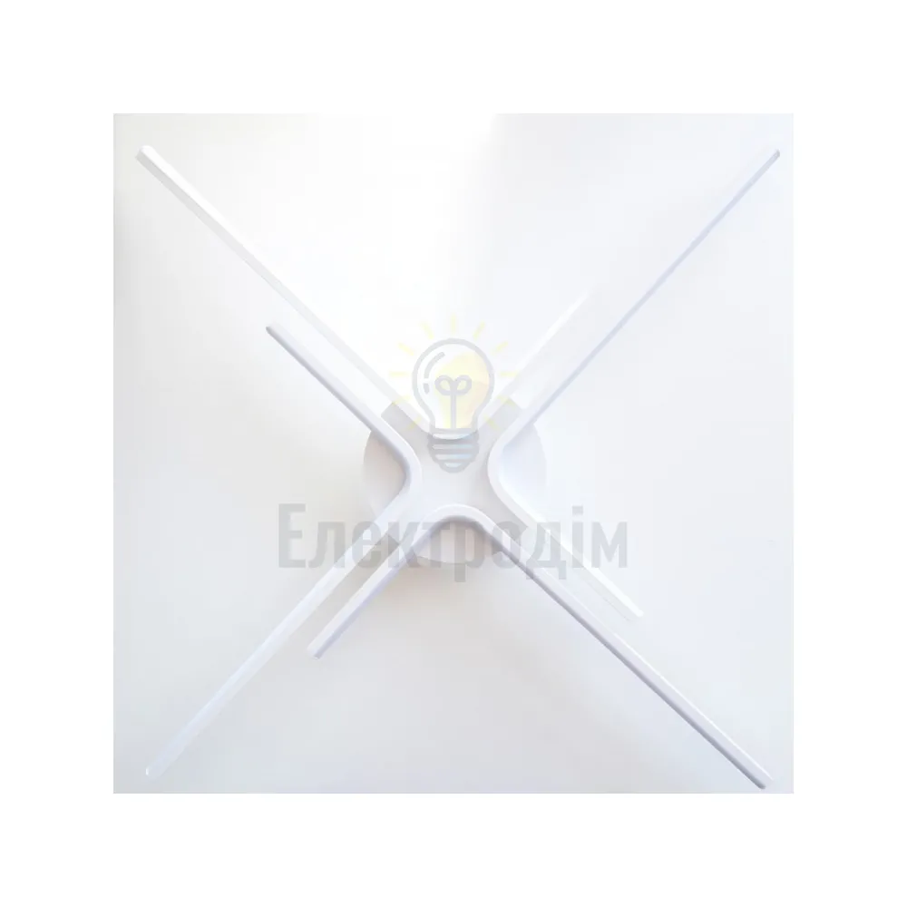 AL6185ARD 64W 5900Lm 3000K-4500K-6500K 560*560*60 mm білий MILL 8939  - фото 6