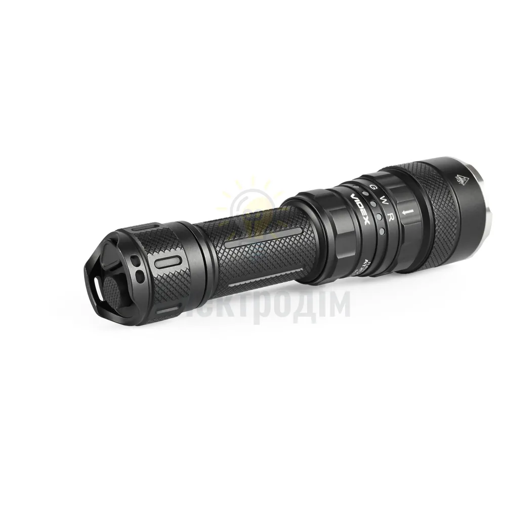 Тактичний світлодіодний ліхтарик VIDEX VLF-AT255RG 2000Lm 5000K VLF-AT255RG  - фото 20