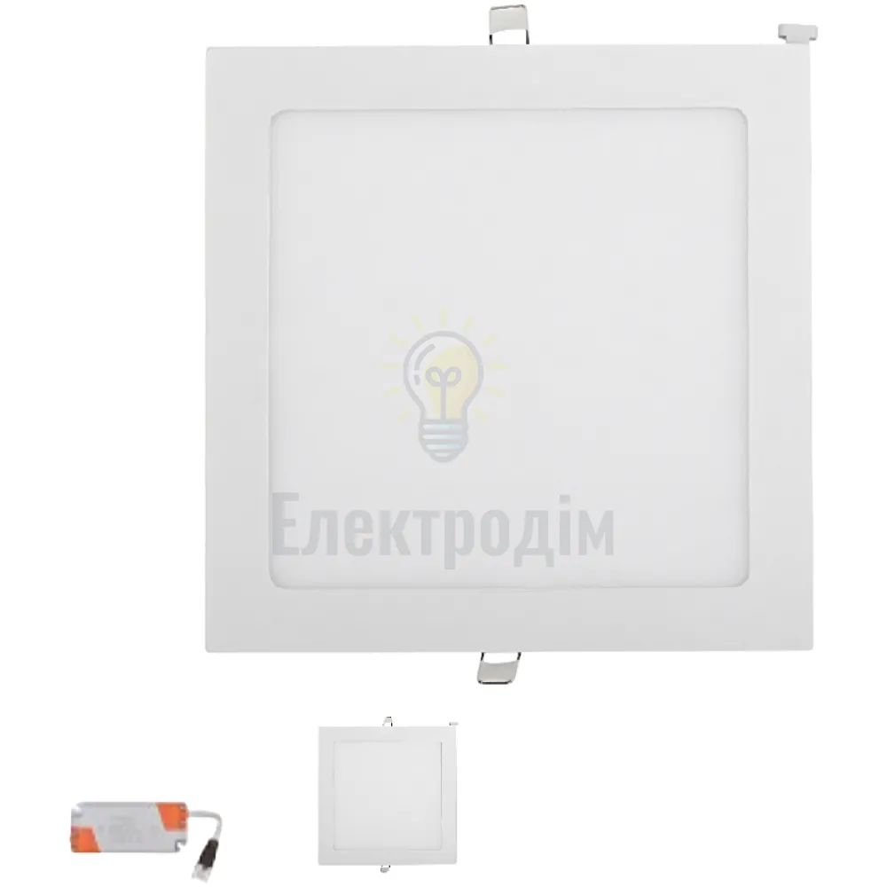 LED Панель квадрат 12w  4000K IP20 DLS-12N Luxel 