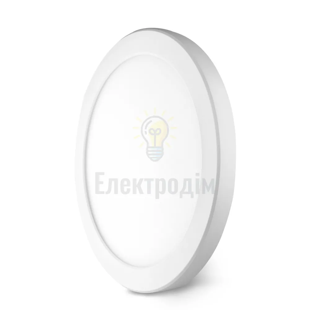 LED світильник круглий VIDEX DL6R 18W 3000K-4000K-6500K White VL-DL6R-18CW  - фото 1