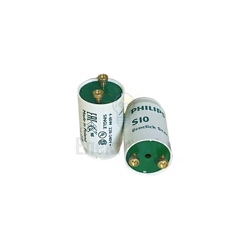 Стартер Philips  220V 4-65W S-10 S-10 