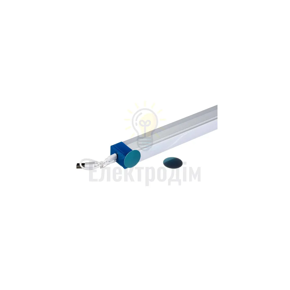 #305/1 Світлодіодний світильник 17см USB з акумулятором 98667  - фото 1