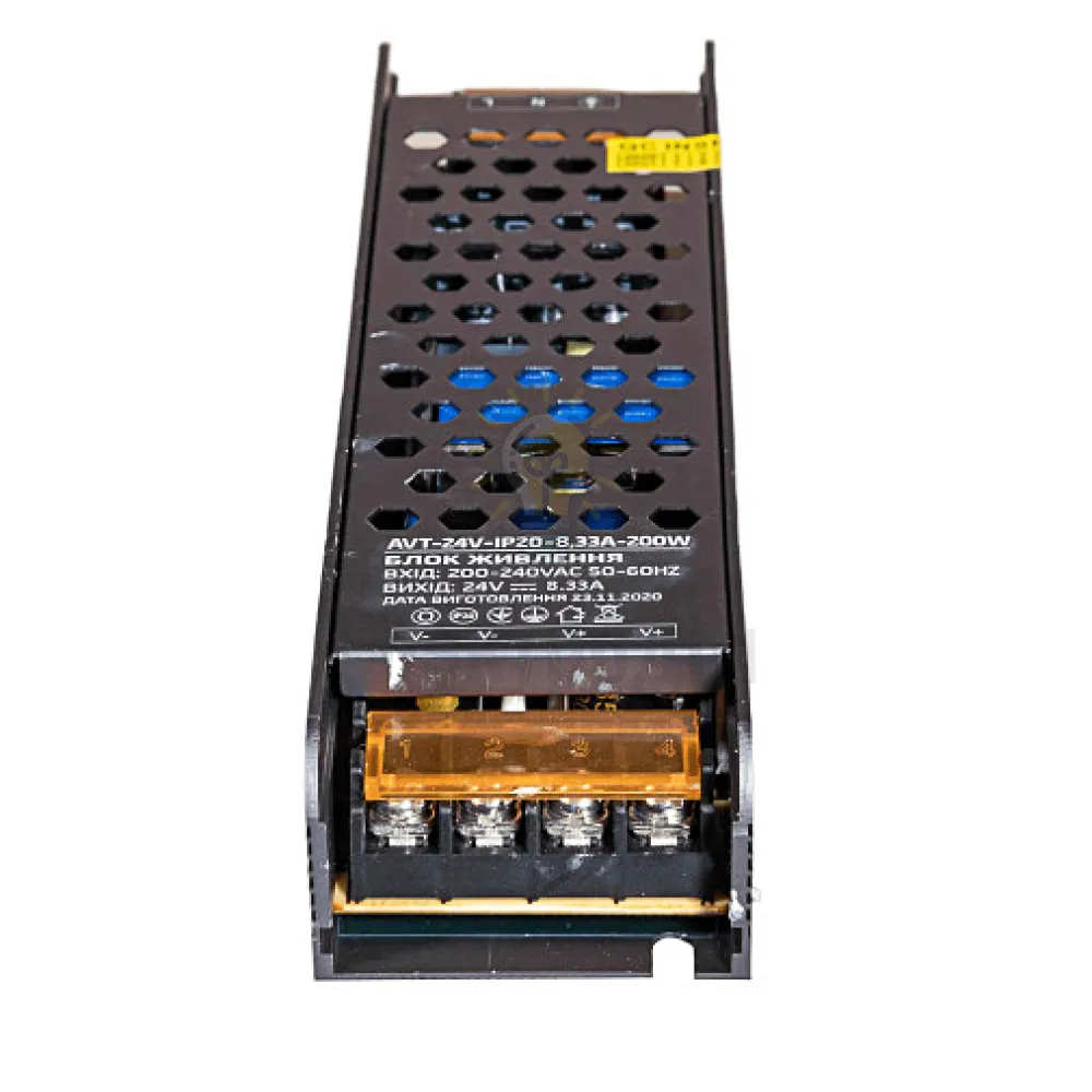 Блок  живлення Блок живлення AVT 24V IP20 8,33А - 200W 1021019  - фото 1