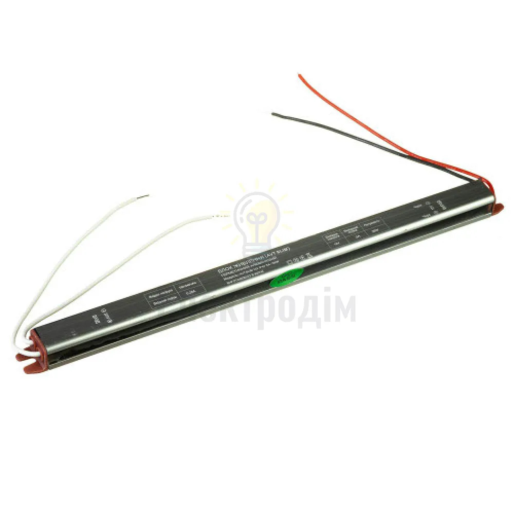 Блок  живлення 12В AVT SLIM Блок живлення AVT SLIM 12V IP67 3А - 36W 1021916  - фото 1