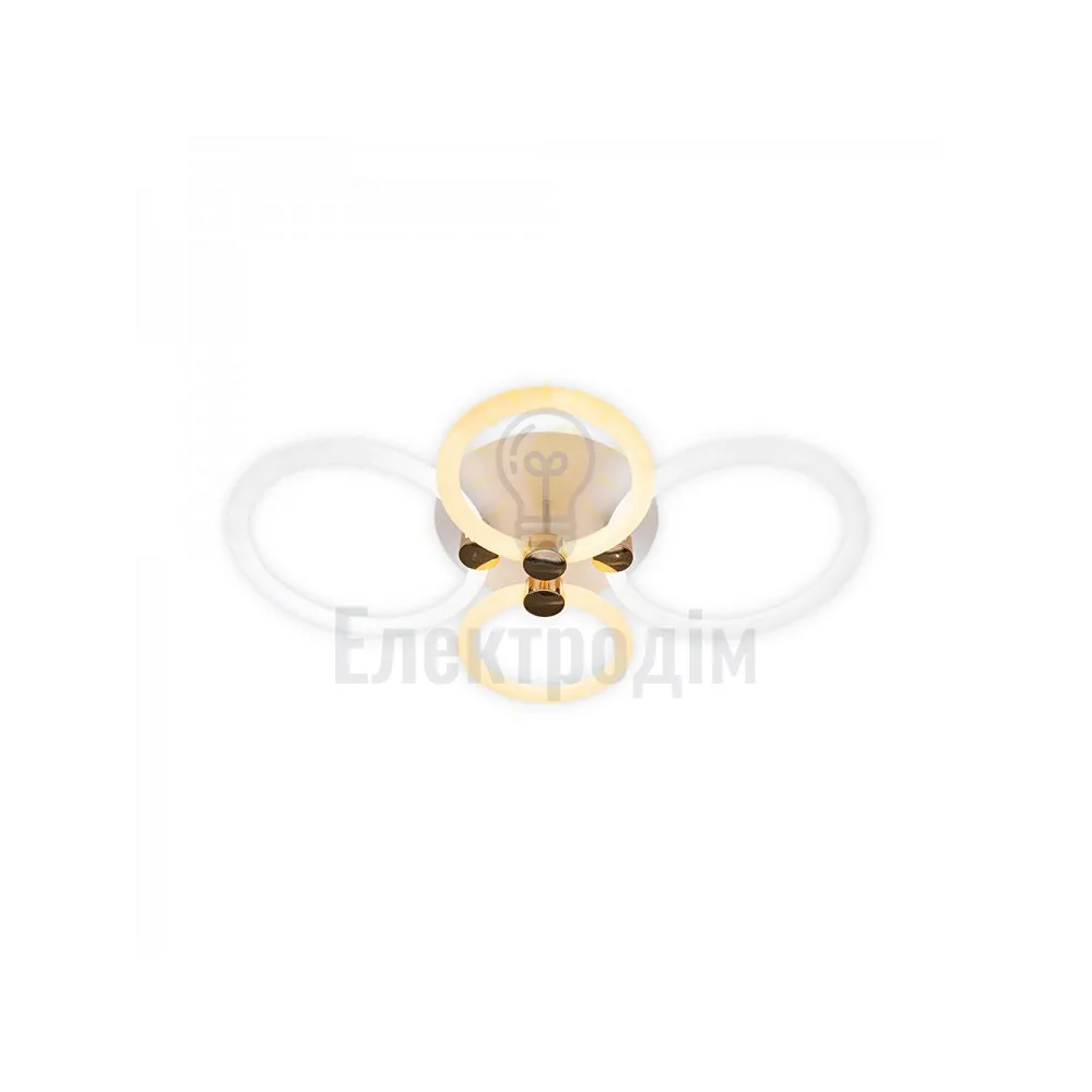 AL6134-1ARD 76W коло 8450Lm 3000K-6500K 615*415*130mm FELICITY GOLD 80072  - фото 2